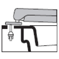 TAPA WC VENUS TECLA ADAPTABLE EN DUROPLAST