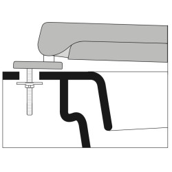 SEAT WC GLOBO MISURA ADAPTABLE IN DUROPLAST