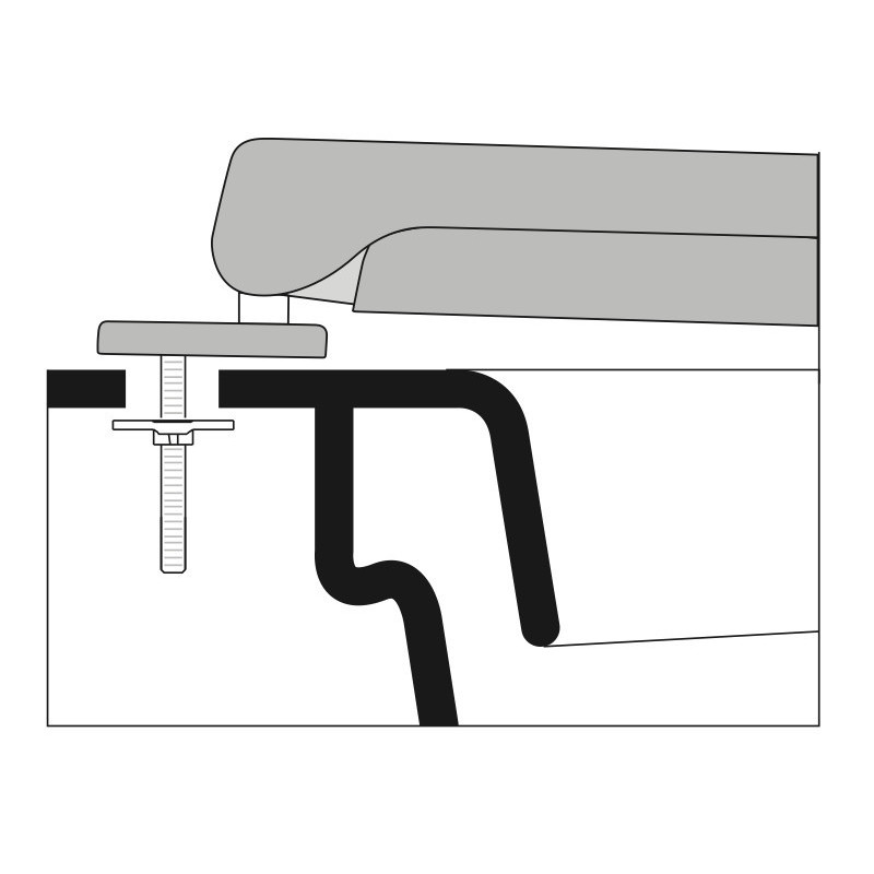 SEAT WC GLOBO MISURA ADAPTABLE IN DUROPLAST