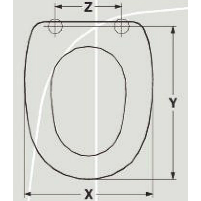 TAPA WC GRAVENA CROMA ADAPTABLE EN RESIWOOD