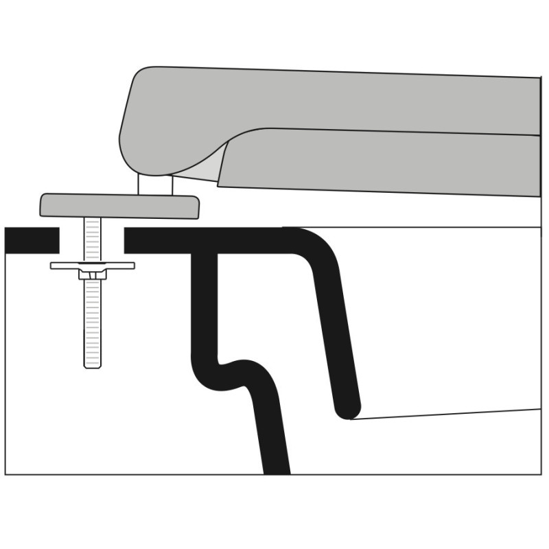 ABATTANT DU WC GRAVENA DERBY ADAPTABLE IN DUROPLAST