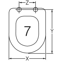 TAPA WC GRAVENA CARGO ADAPTABLE EN DUROPLAST