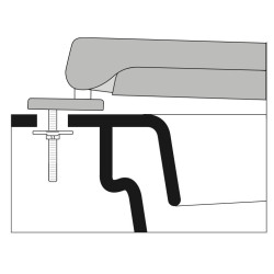 TAPA WC HATRIA NIDO (YOQU) ADAPTABLE EN DUROPLAST