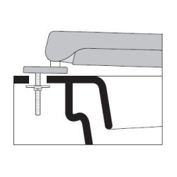 TAPA WC INCEA NUBE ADAPTABLE EN DUROPLAST