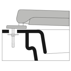 ABATTANT DU WC ISVEA MONICA ADAPTABLE EN RESIWOOD