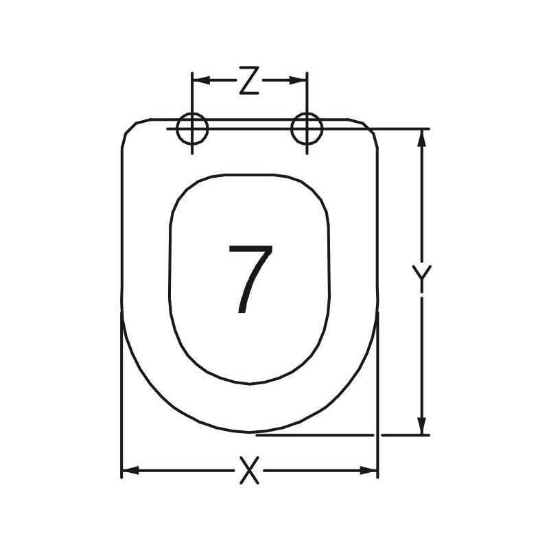 TAPA WC JUMBO CLODIA ADAPTABLE EN DUROPLAST