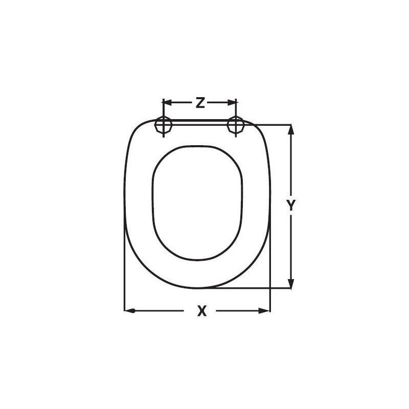 SEDILE WC JUMBO SIMPATY ADATTABILE IN DUROPLAST