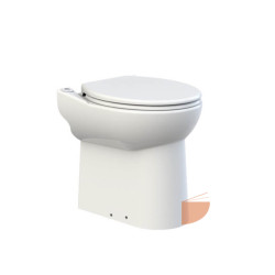 Sedile WC SFA-Sanitrit Sanicompact C43 adattabile in Resiwood