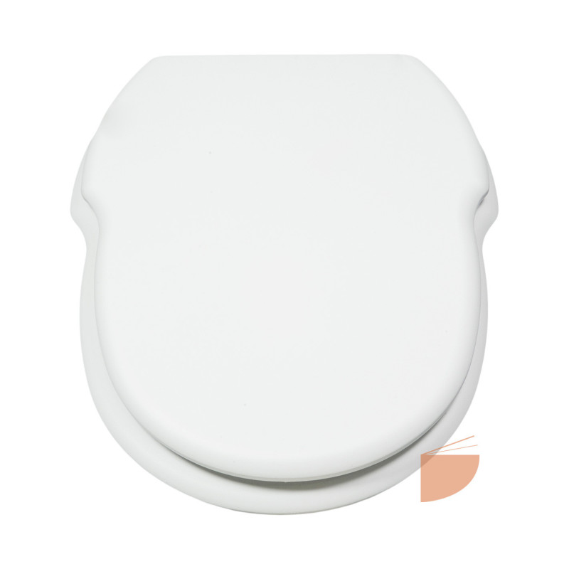 TOILET SEAT SANITANA GRECIA ADAPTABLE IN RESIWOOD