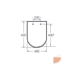 Roca Meridian Compacto Original A8012AC00B