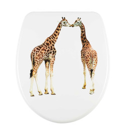 Toilet Seat Giraffes
