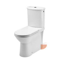 Abattant WC double Victoria - résine thermodur blanc à prix mini - ROCA  Réf.A801B6000B