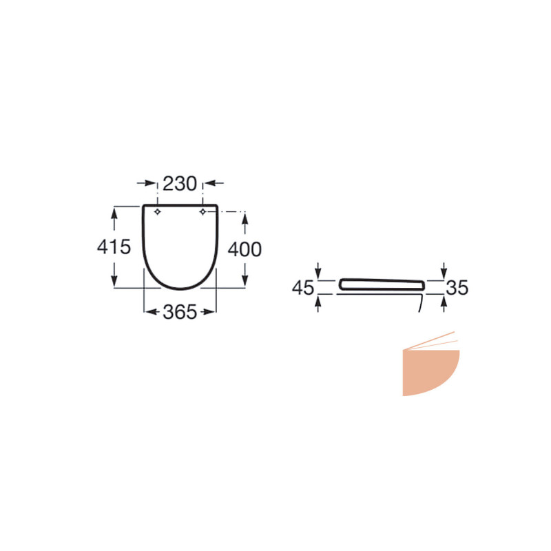 Roca Meridian Compact A8012AC00B