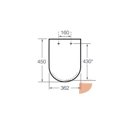 Roca Meridian N A8012A000B