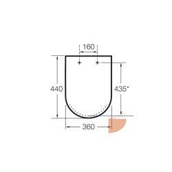 Roca Hall Suspendue 80162B004