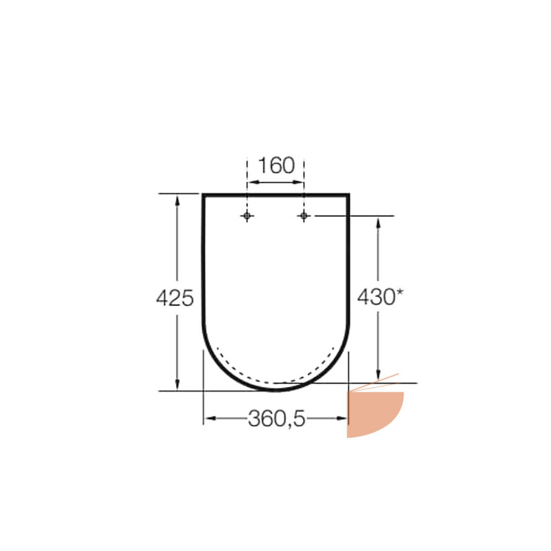 Roca Dama Senso A801511004