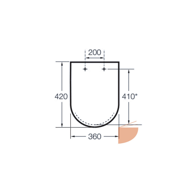 Roca Hall Compatto A801620004