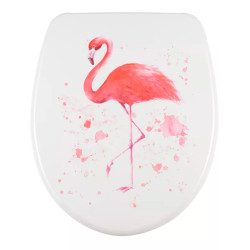 Tapa WC Flamingo