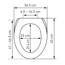 Abattant WC Samrita