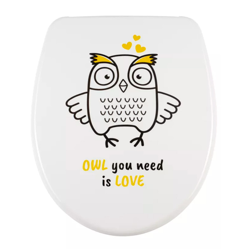 Toilet Seat Owl