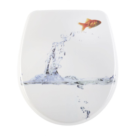 Toilet Seat Jumping Fish