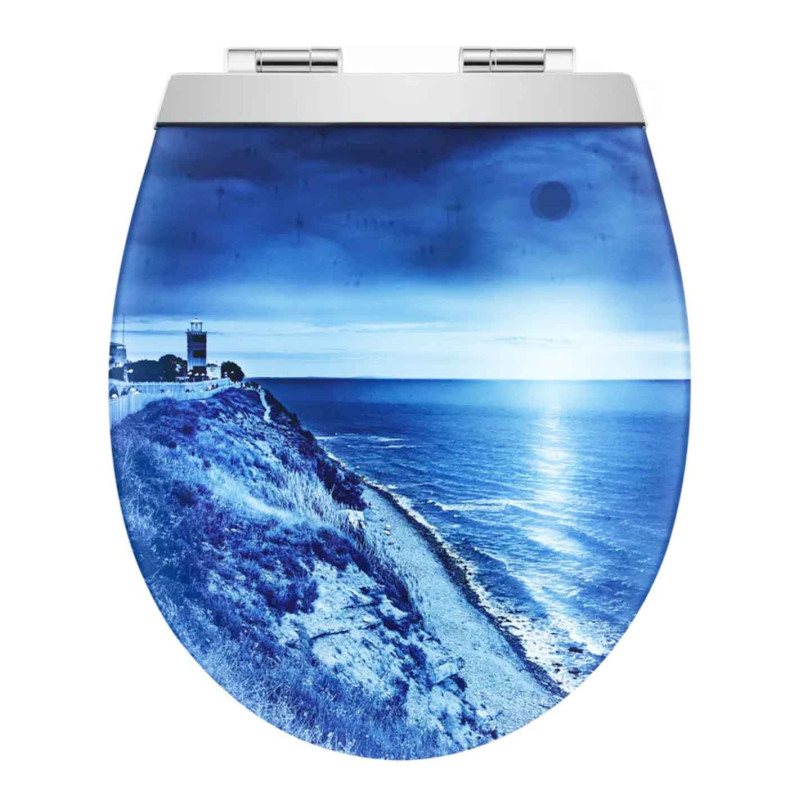 Toilet Seat Menton Led Night Beach