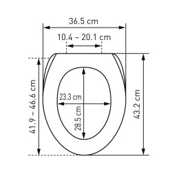 Toilet Seat Menton Led Night Beach