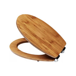 Toilet Seat Dark Bamboo