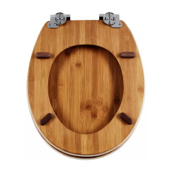 Tapa WC Dark Bamboo