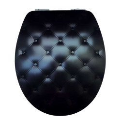 Tapa WC Lyon Black Sofa