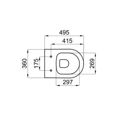 Noken/Porcelanosa Acro Compact 49