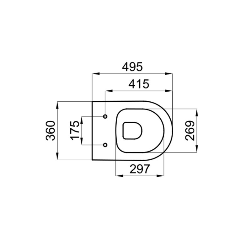 Noken/Porcelanosa Acro Compact 49