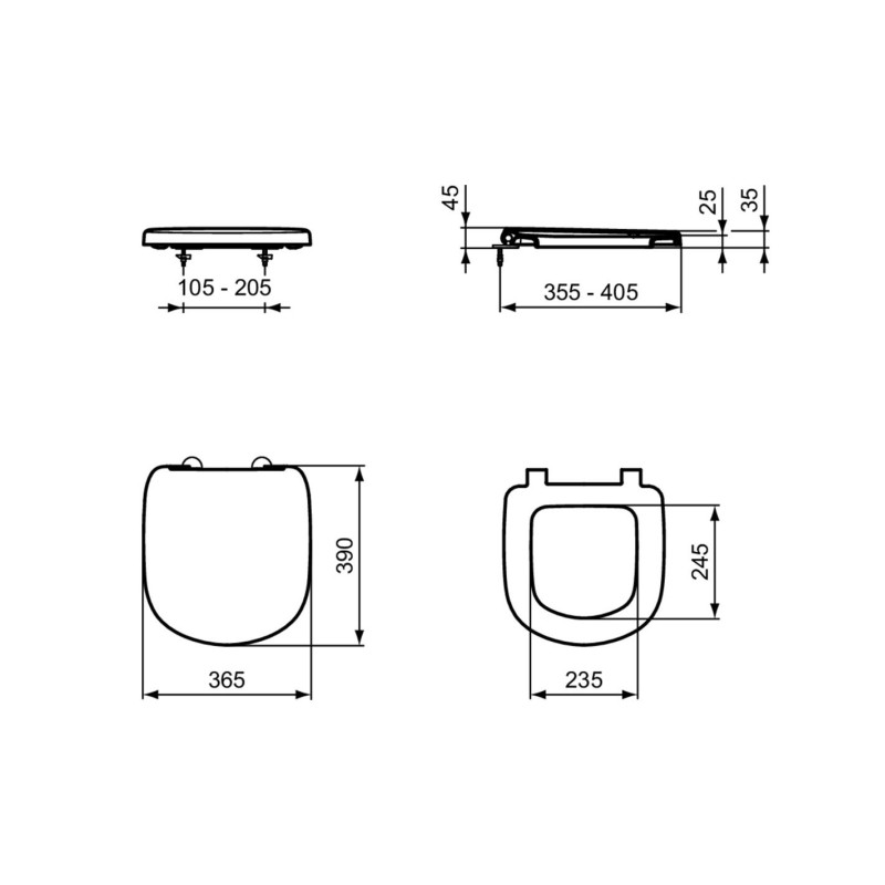 Ideal Standard Tempo Court