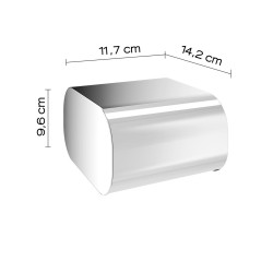 Toilet Paper Holder Outline with Cover