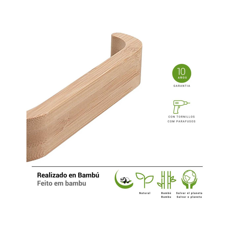 Toilet Paper Holder Bamboo