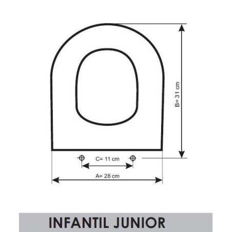 VALADARES INFANTIL JUNIOR ADAPTABLE