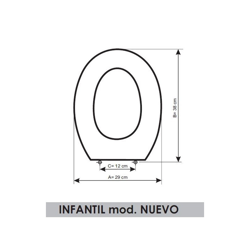 Sangrá Infantil modelo nuevo adaptable