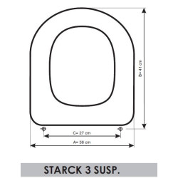 Duravit Starck 3 Sospeso