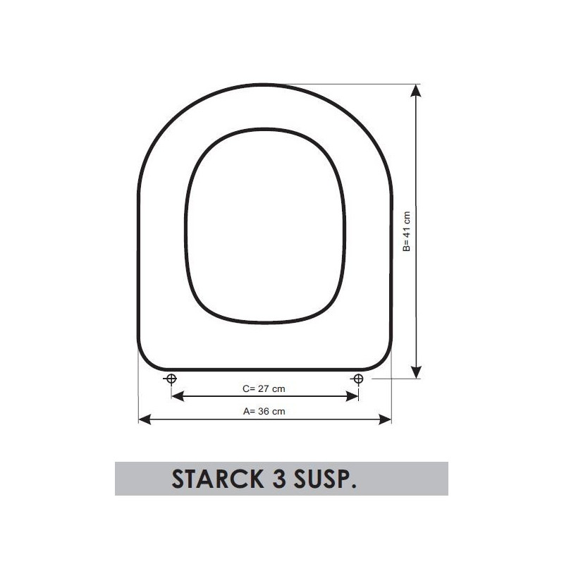 Duravit Starck 3 Suspendido