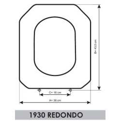 Duravit 1930 redondo