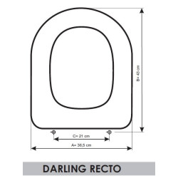 Duravit Darling Recto