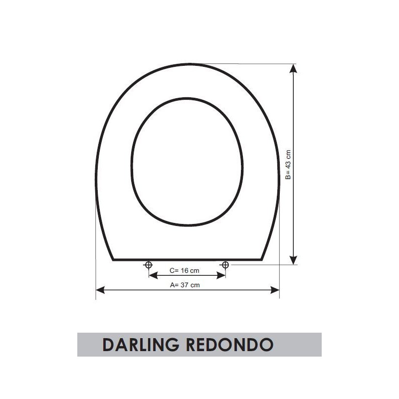 Duravit Darling Redondo