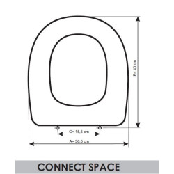 IDEAL STANDARD  CONNECT SPACE  (ADAPTABLE E772301)