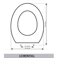 Roca Lorental adattabile