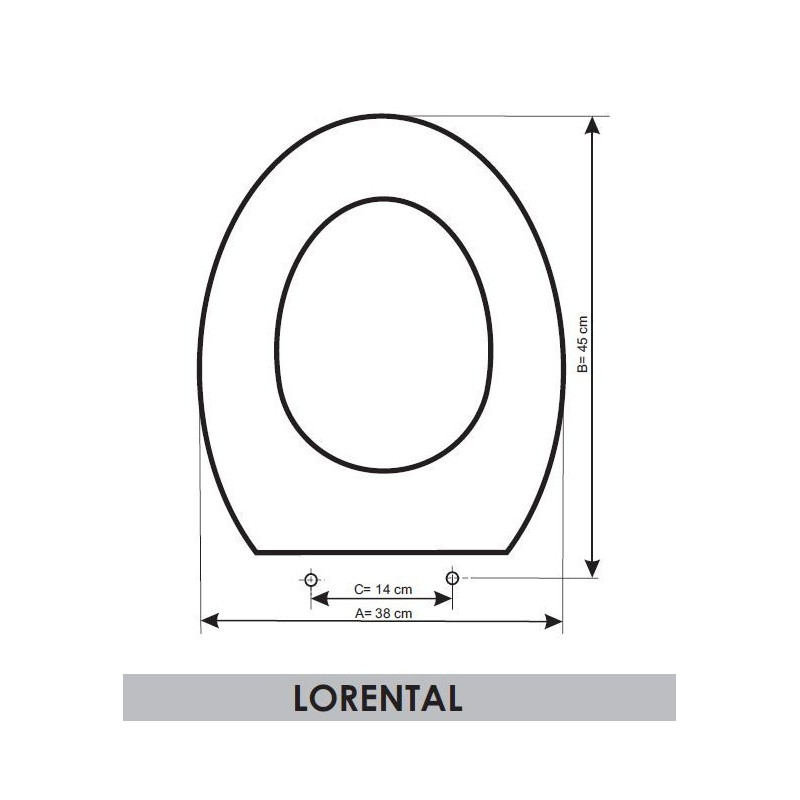 Roca Lorental adaptable