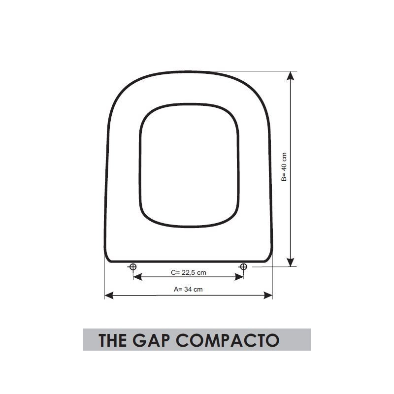 ROCA THE GAP COMPACT ADAPTABLE