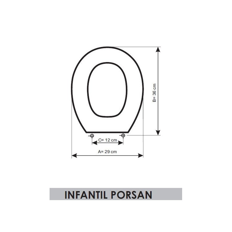 Porsán Infantil adaptable