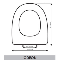 JACOB DELAFON ODEON (ADAPTABLE E4750-00)