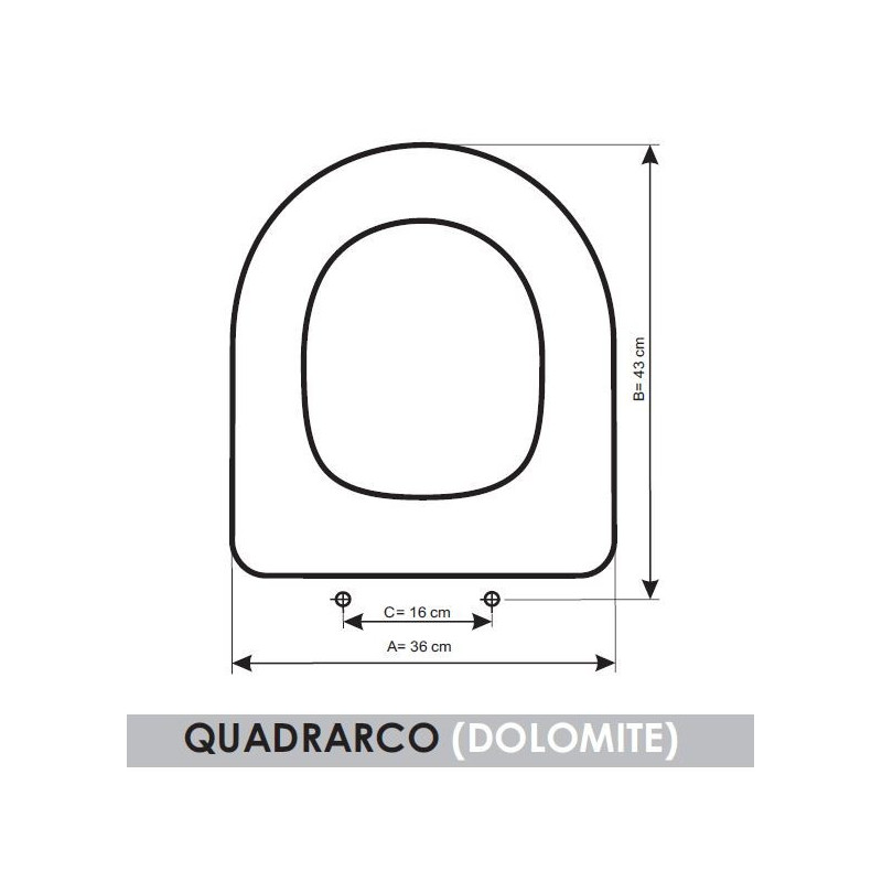 Dolomite Quadrarco adaptable