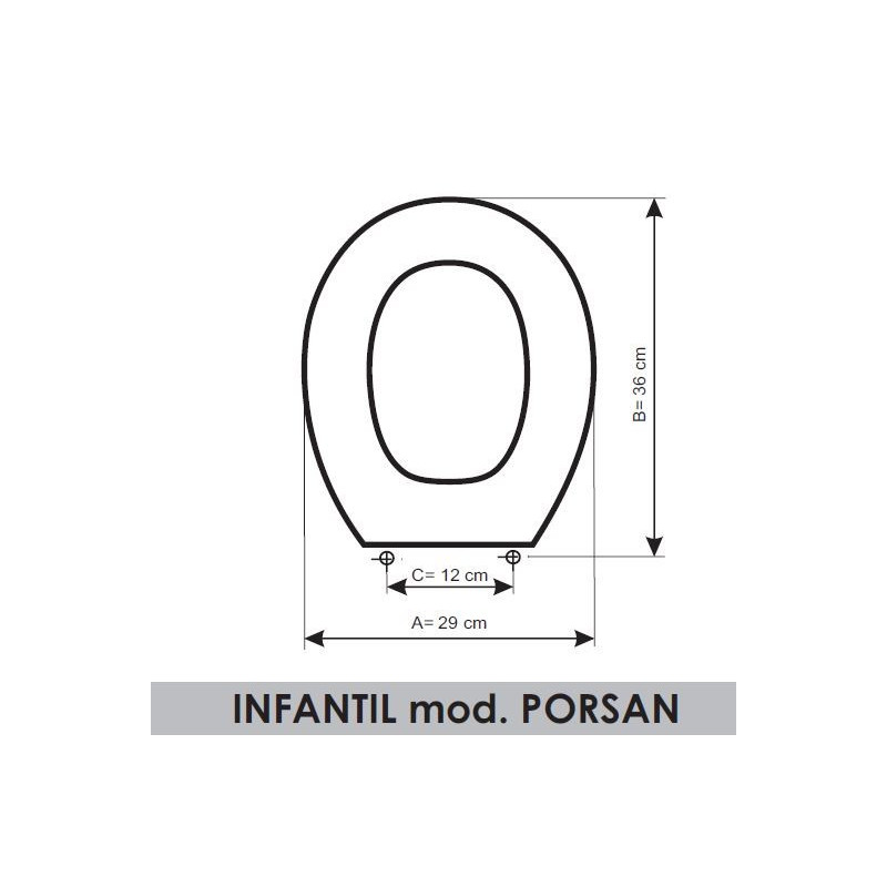 Sangrá Infantil mod. Porsan